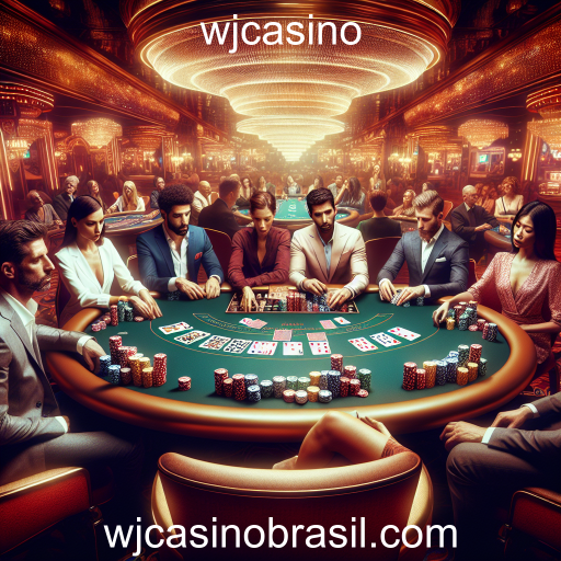 Explore a Emoção dos Poker Games no wjcasino
